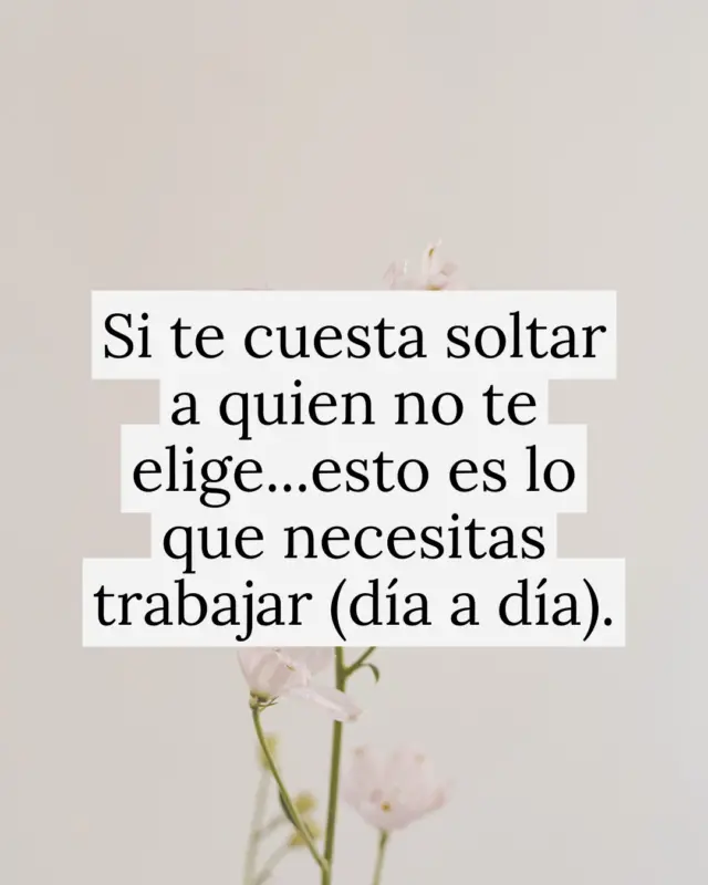 Si estás cansada de entender lo que te pasa, pero seguir repitiéndolo... este programa es para ti. En 7 días, vas a dejar de mirarte como un problema y empezar a ver con claridad lo que quizá hasta ahora no has podido ver: 🔹 Qué patrón estás repitiendo (y desde dónde) 🔹 Qué herida lo sostiene 🔹 Por qué cuesta tanto soltar, incluso cuando sabes que no es ahí El programa incluye: 🎧 Audios breves, ejercicios sencillos y vivencias que no remueven: conectan. 🌿 Grupo privado de Telegram para sostenerte y acompañarte durante los 7 días. 💬 Y sesión grupal conmigo en directo para resolver lo que se mueva en ti. 📆 Si te apuntas hoy antes de las 23:59h: → Precio con descuento (97 € en vez de 127 €) El programa empieza el 19 de mayo. 📲 El enlace para apuntarte al programa está en la bio. Y si algo en ti sintió que esto es lo que te falta… escúchalo. Porque sí, puedes empezar a salir del patrón. Y no tienes por qué hacerlo sola 🥰 #relacionestoxicas #relacionesconscientes #relacionessanas #amorconsciente #relacionesconscientes #amorsano #dependenciaemocional